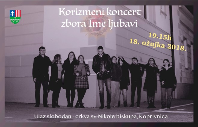 Prvi samostalni korizmeni koncert zbora „Ime Ljubavi“ u crkvi svetog Nikole u Koprivnici